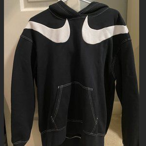 Nike oversized black hoodie size small